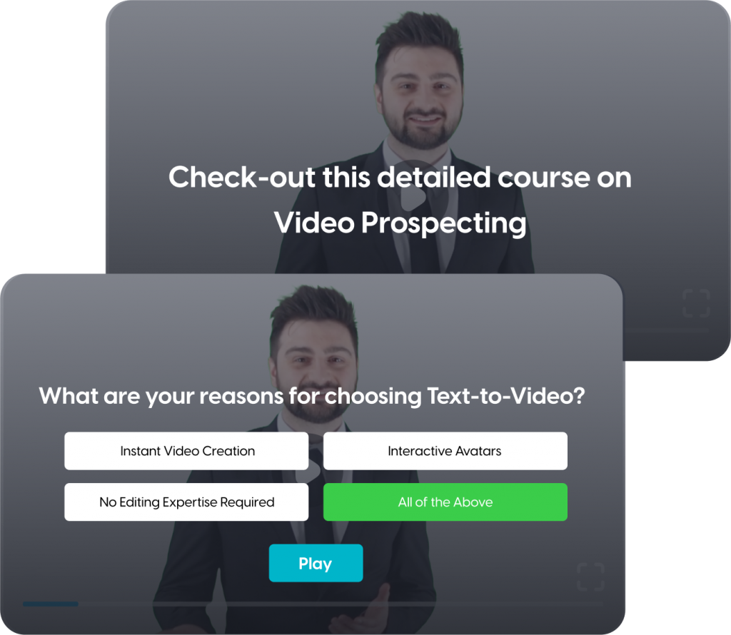 Creating Interactive Training Videos with Hippo Video - Add Interactive Feature